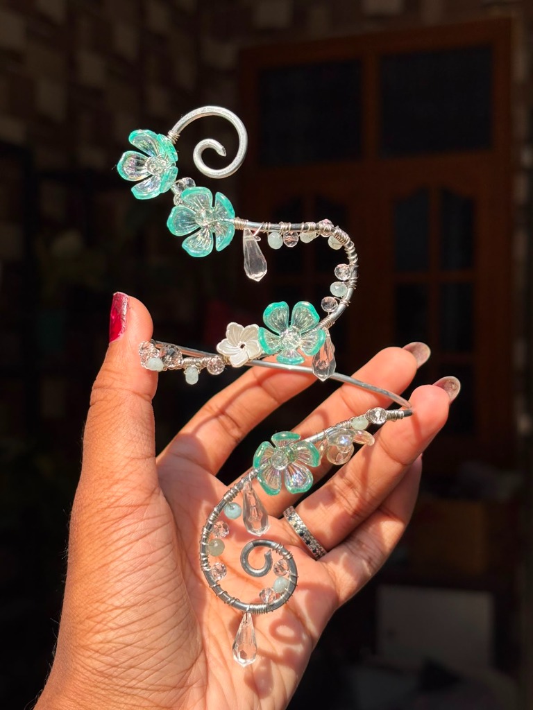 The Flora Wire Cuff